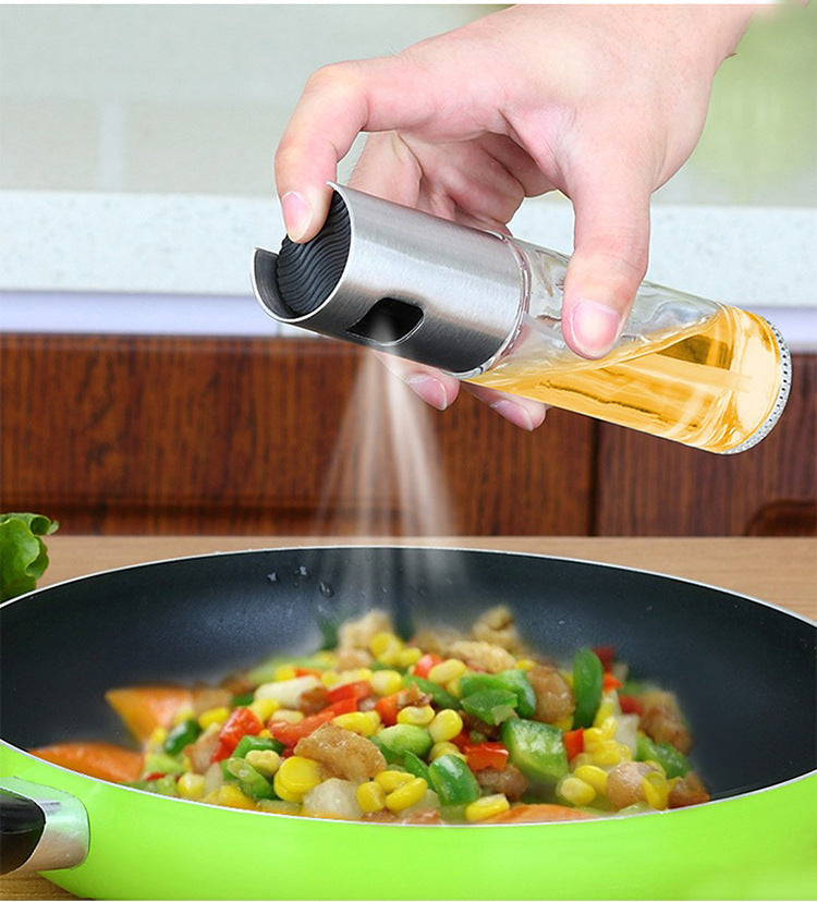 Healthy Cooking Spray Bottle for Effortless, Mess-Free Flavor - Home Hive HQ