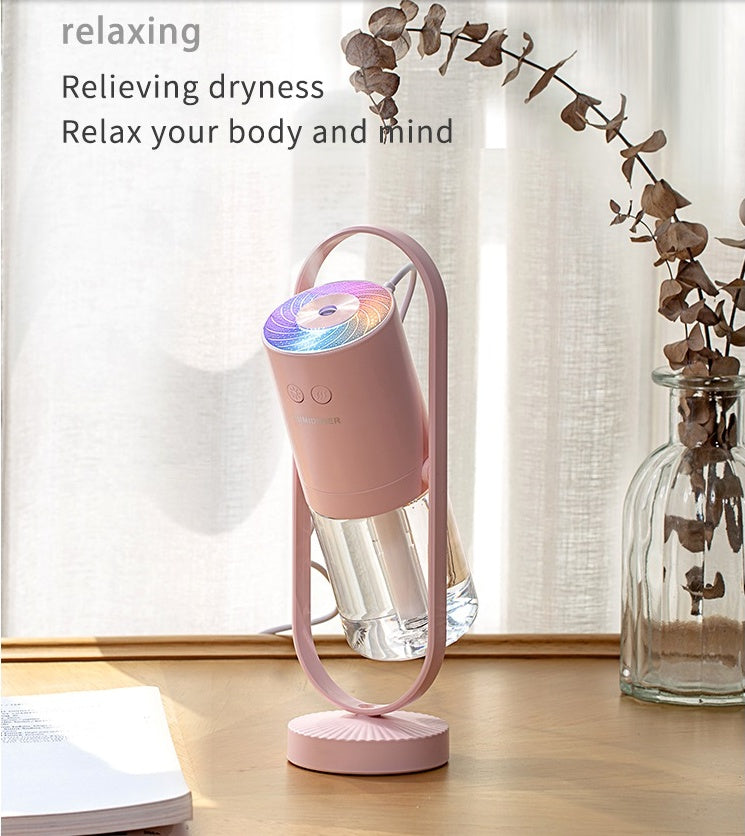 Relax with USB Air Humidifier and Soothing Night Lights - Home Hive HQ