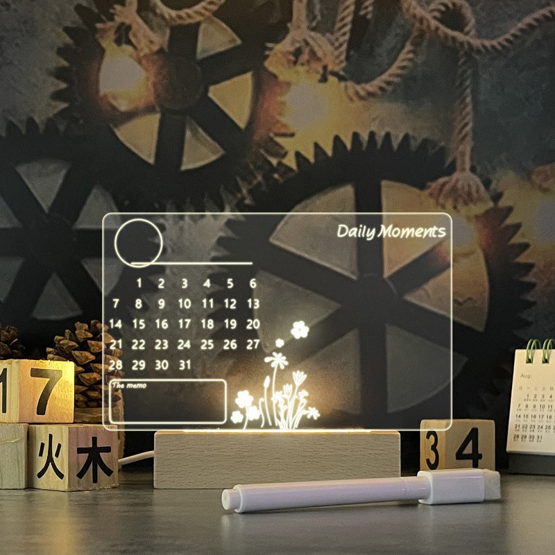 Enchanting LED Note Board for Heartfelt Moments - Home Hive HQ