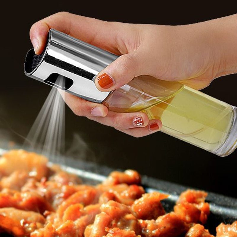 Healthy Cooking Spray Bottle for Effortless, Mess-Free Flavor - Home Hive HQ