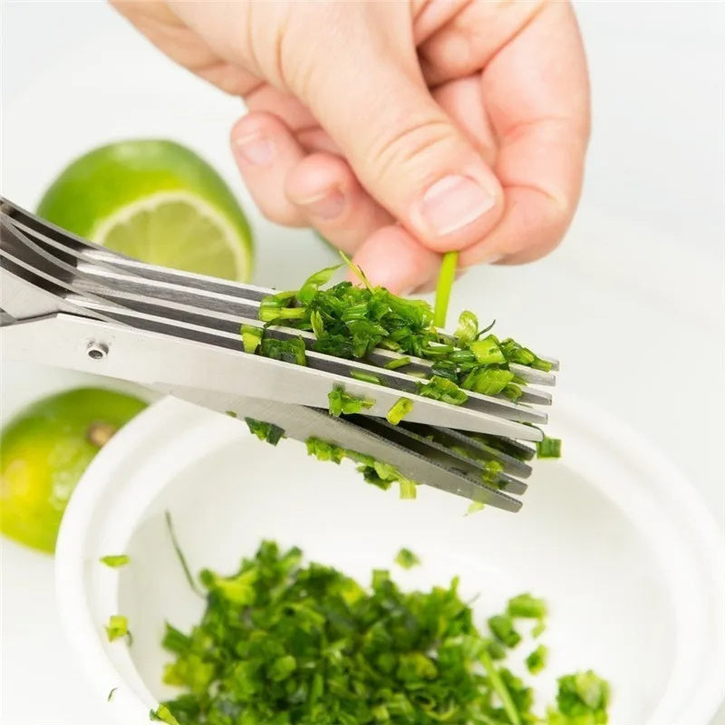 Quick-Cut Herb Scissors for Fast Meal Prep - Home Hive HQ