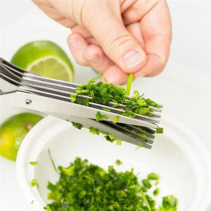 Quick-Cut Herb Scissors for Fast Meal Prep - Home Hive HQ