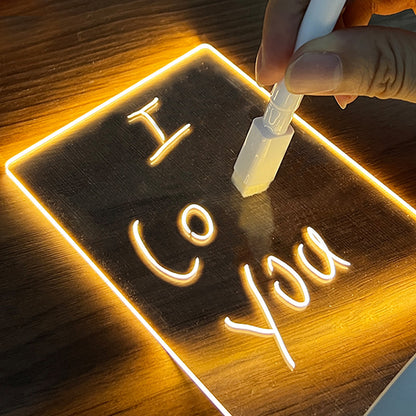 Enchanting LED Note Board for Heartfelt Moments - Home Hive HQ