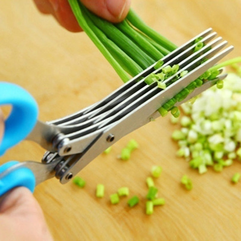Quick-Cut Herb Scissors for Fast Meal Prep - Home Hive HQ