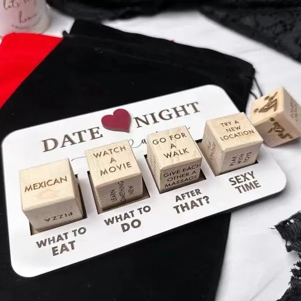 Spice Up Date Nights with Fun Decision Dice - Home Hive HQ