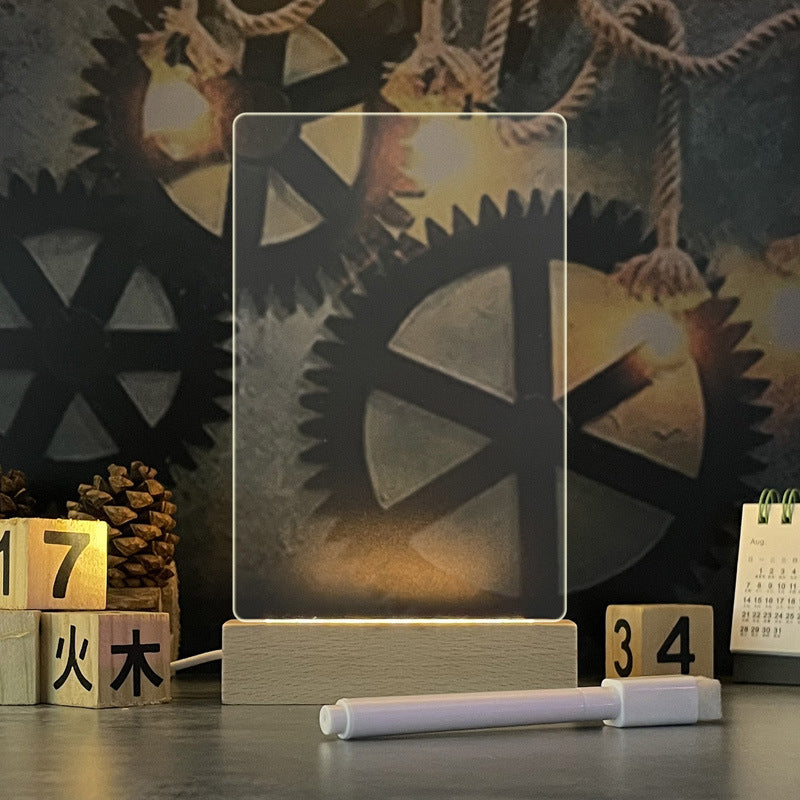 Enchanting LED Note Board for Heartfelt Moments - Home Hive HQ
